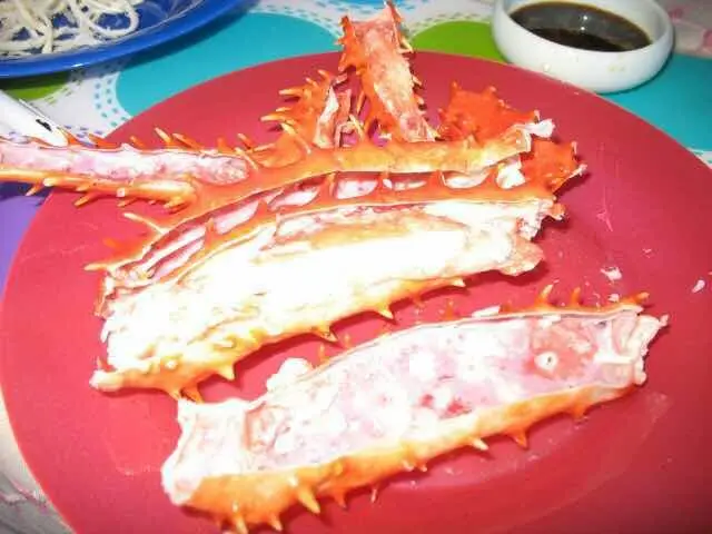 
frozen cooked king crab chile 
