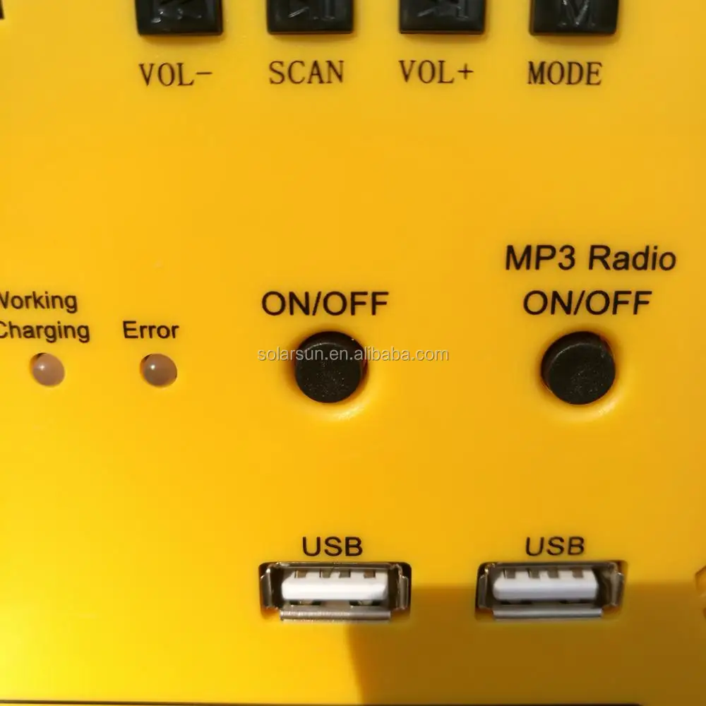 DC power generation system solar power lighting with radio, MP3 function Solar Energy Systems