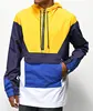 Wholesale pullover design your own screen printing windbreaker jackets