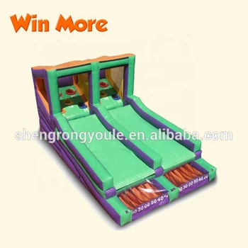 Dual Lane Skee Ball Inflatable Interactive Games For Adults Buy