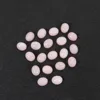 20 Pcs Wholesale lot pink opal gemstone 5x4mm oval cabochon Indian exporter