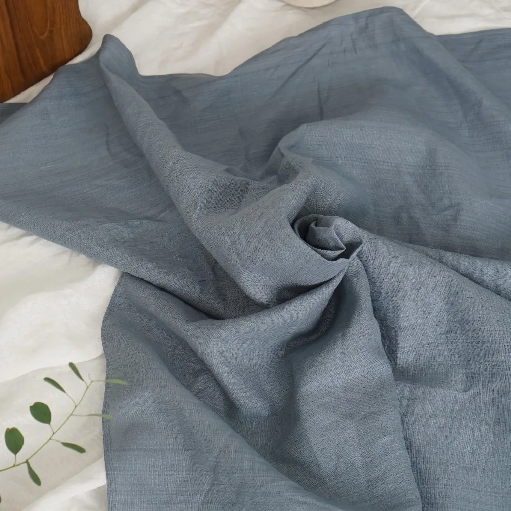 Korea Natural Hemp Fabric 100 Baby Clothing Shirt For Summer