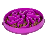

Fun Feeder Slow Feed Interactive Bloat Stop pet Bowl and Slow Feeder Dog Bowl plastic Dog