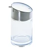 Stainless Steel Caster Series Cruet Set Glass Bottle Caster Set