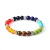 Chakra Elastic Bracelet with Diamond rings : Wholesale Bracelet