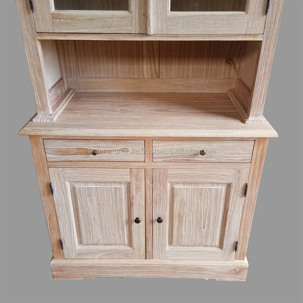 
Hot Product with Hot Price New Natural colour kitchen cabinet door Wooden material for kitchen room From Indonesia 