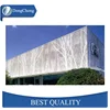 Different Grain Curtain Wall aluminum solid panel cladding for exterior building construction
