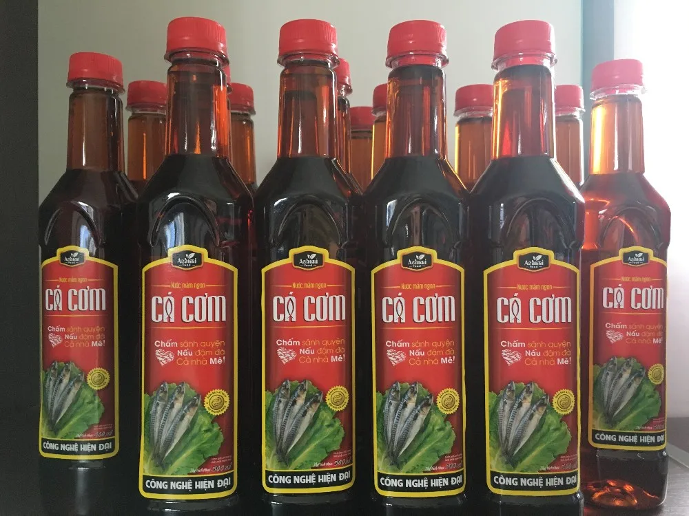 
Vietnam Anchovy fish sauce and sea food dipping condiment in PET bottle 750ml with ISO 22000:2005 for Foods brand distributor 