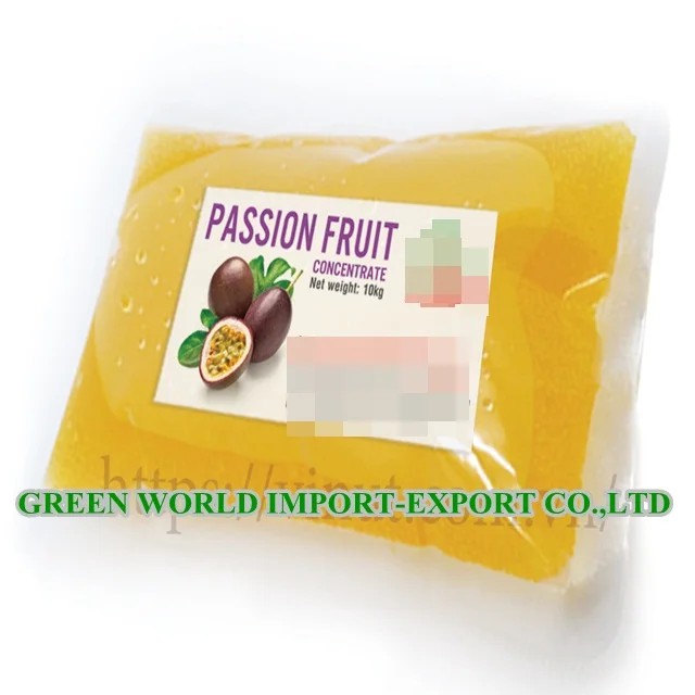 Frozen Passion Fruit Juice Concentrate/ Puree 100 Natural Buy