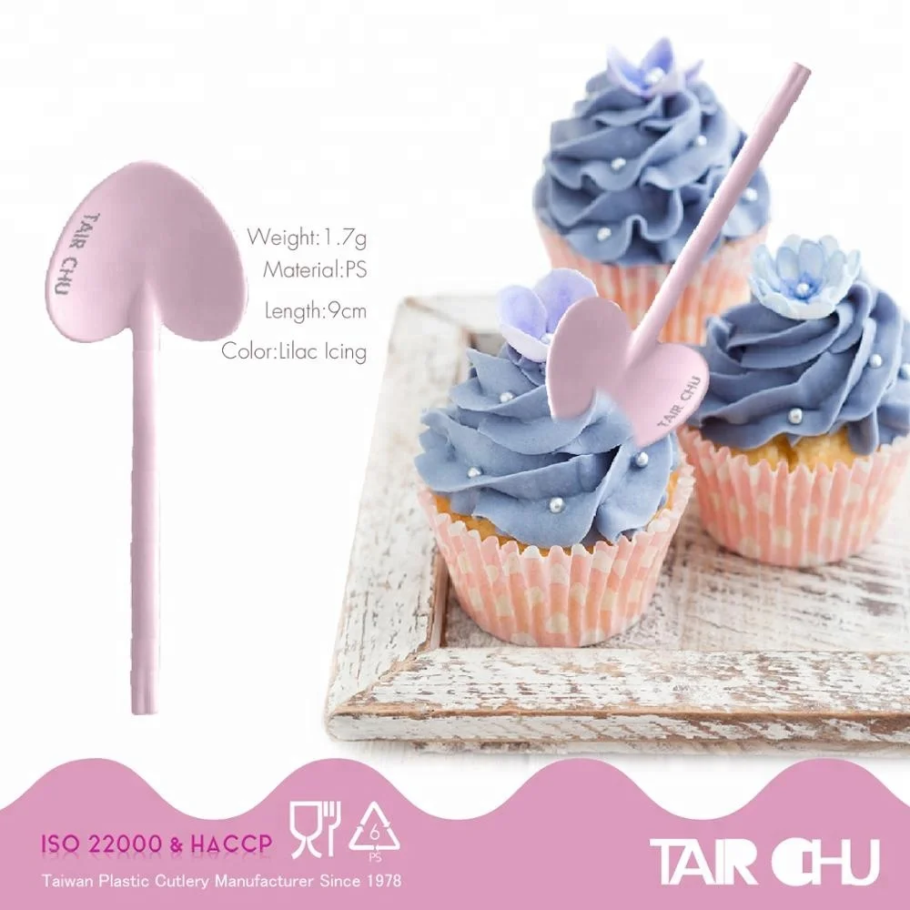 
Made in Taiwan ISO22000 & HACCP Certified Plastic Dessert Cake Spoon 