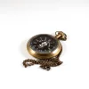 High Quality Selling Queen Victoria London 1915 Royal Navy Customised Dial Brass 2 Inch Brass Pocket watch with Chain