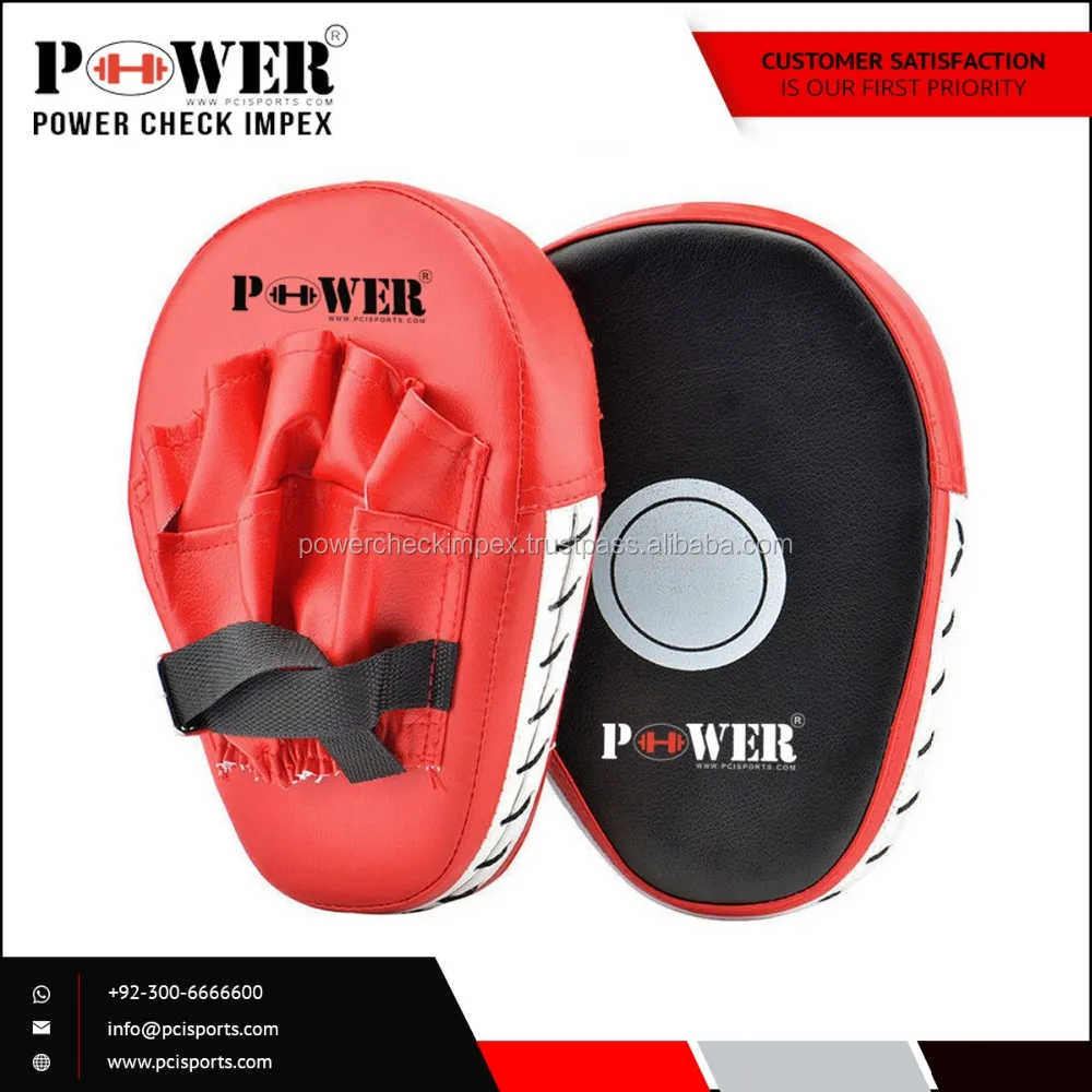 Top Quality Leather Boxing Focus Mitts/pads Hand Punching Pad Buy