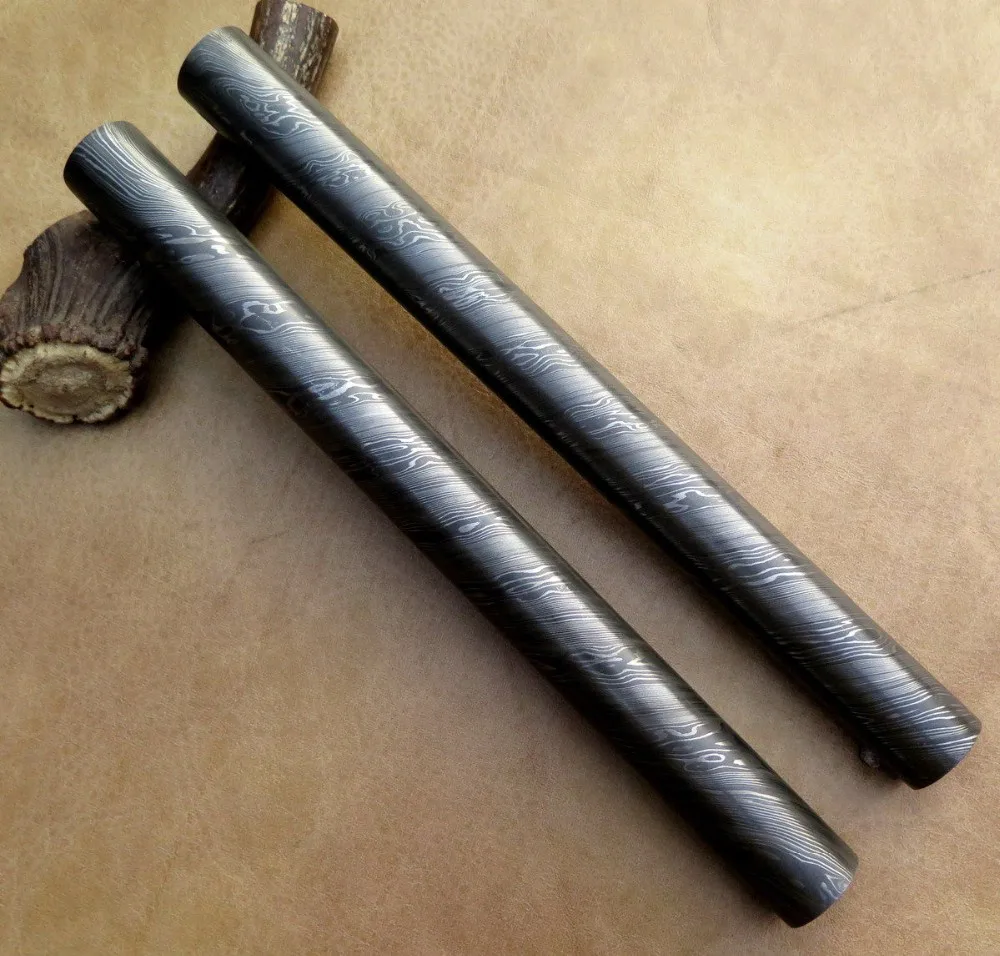 Handmade Damascus Steel Round Bar For Making Jewelry Buy Stainless