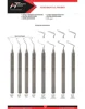 Root canal pluggers/ dental instruments probe/ endodontic instruments