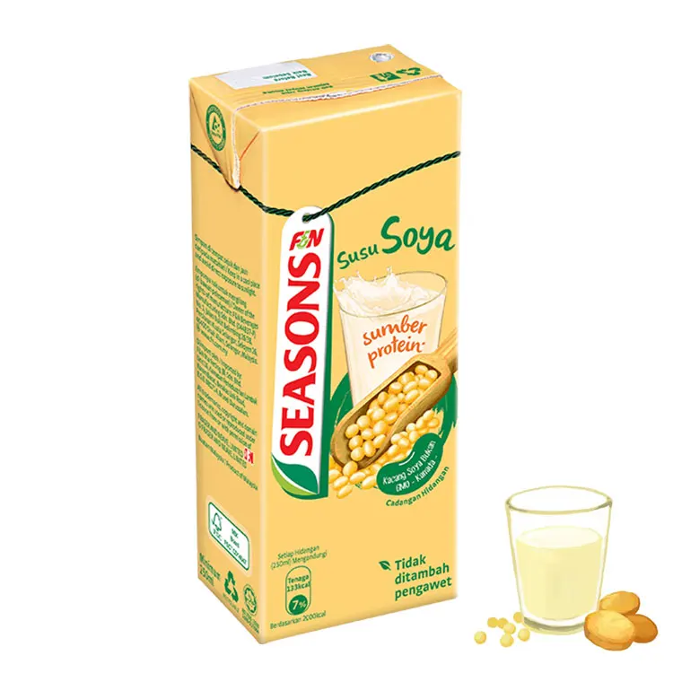 
F&N Milk Dairy From Malaysia 250ml Pure Soy Milk 