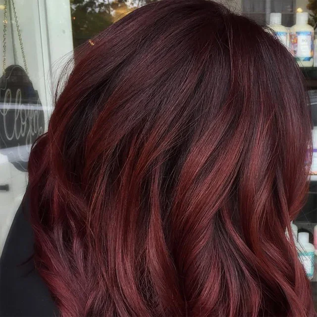 reddish hair color