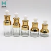 gold 6ml 15 ml 30 ml aromatherapy essential oil bottle set with with dropper