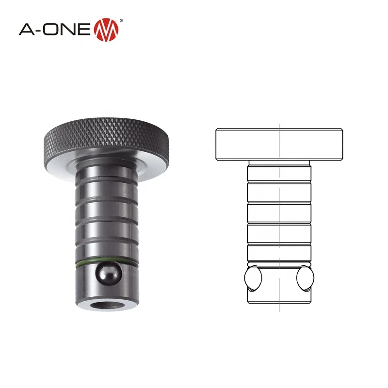 Jergens Locating And Locking Ball Lock Shaft For Cnc Pipe Clamp 3a