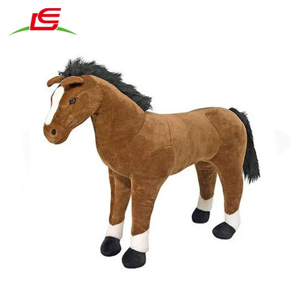 large plush horse toy