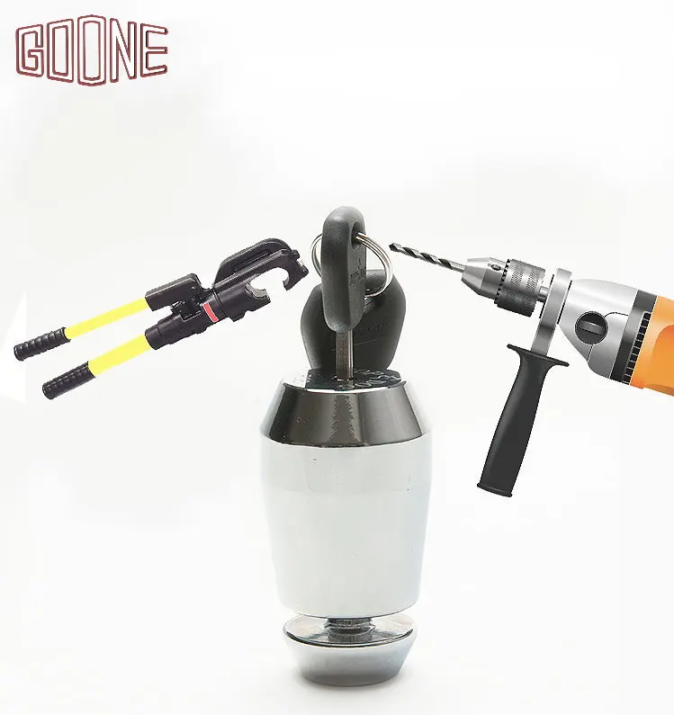 
Alloy steel portable detainer lock cylinder for electronic bike lock 