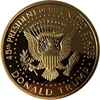 Donald Trump Gold Coin, Gold Plated Collectable Coin and Case Included, 45th President