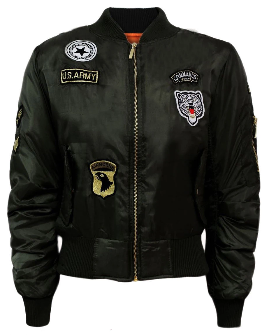 Black Bomber Jacket,Custom Black Satin Jacket/stylish Black Satin ...