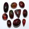 Natural Black Ethiopian Opal Cabochon Mix Shape Top Quality Wholesale Price
