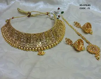 Latest Whole Wedding Antique Indian Kundan Bridal 18k Gold Antique Indian Kundan Bridal 18k Gold