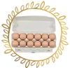 100% BIODEGRADABLE 10 CELLS WASTE CARTON PAPER TRAY FOR EGG