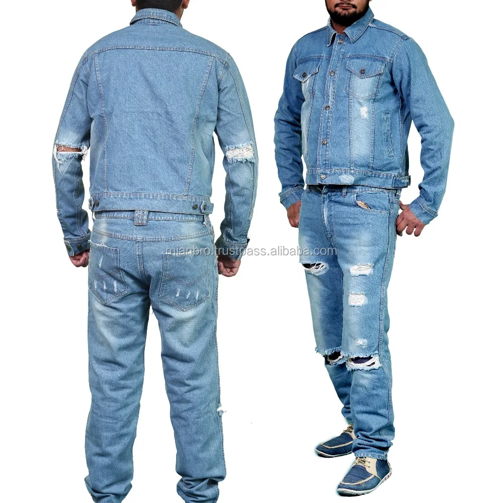 jean jacket and pants set