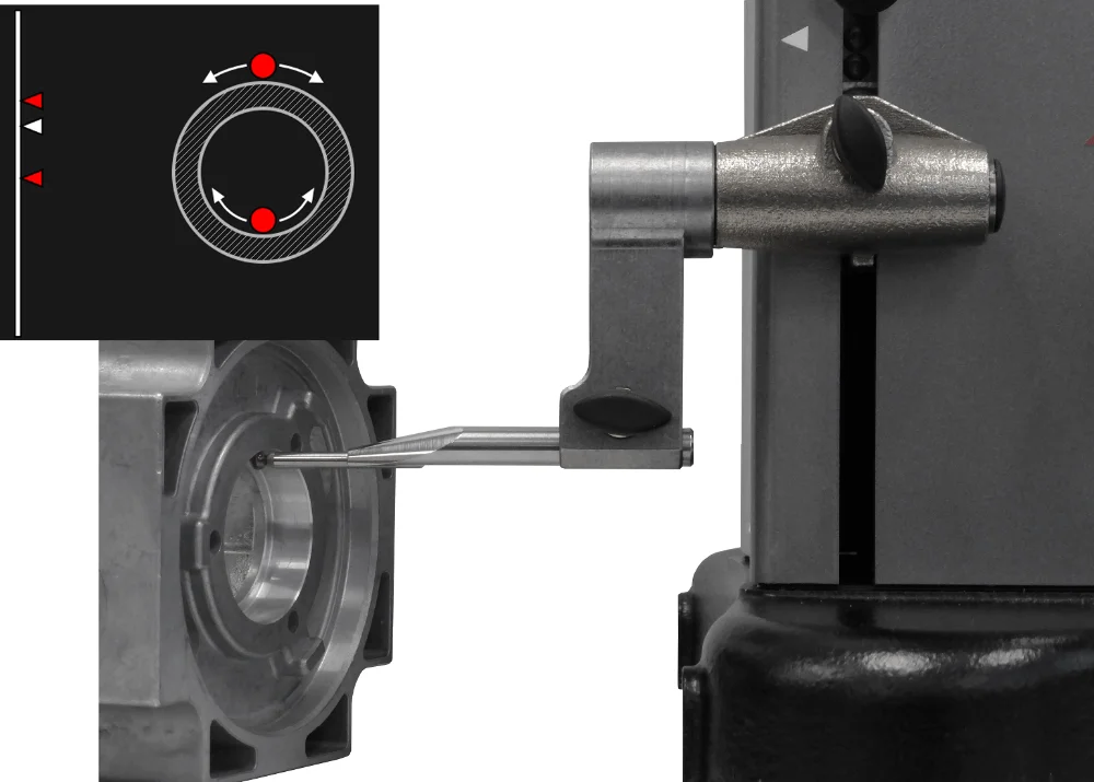 
Trimos Height Gauge V7 - simplicity of diameter measurement 