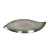 Aluminum Polished Leaf Tray Fast Food Dish