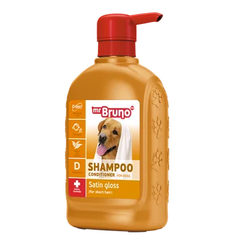Mr Bruno Gloss Satin Terbaik Organik Anjing Shampoo Conditioner