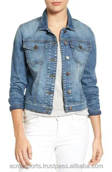 Denim Jackets - New Look Denim Jacket Womens Ladies Cropped Jeans Coat ...