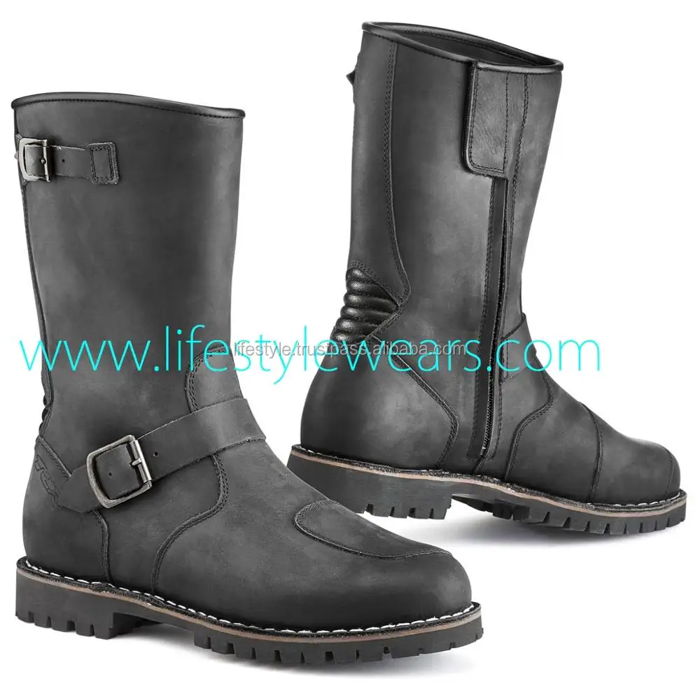 mens black riding boots
