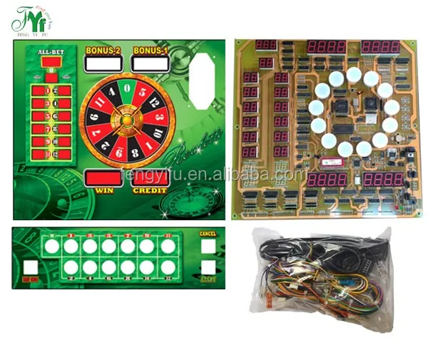 

TAIWAN Mini Bergmann Roulette Game Machine Feng Yi Fu / Arcade Machine / Gambling Machine