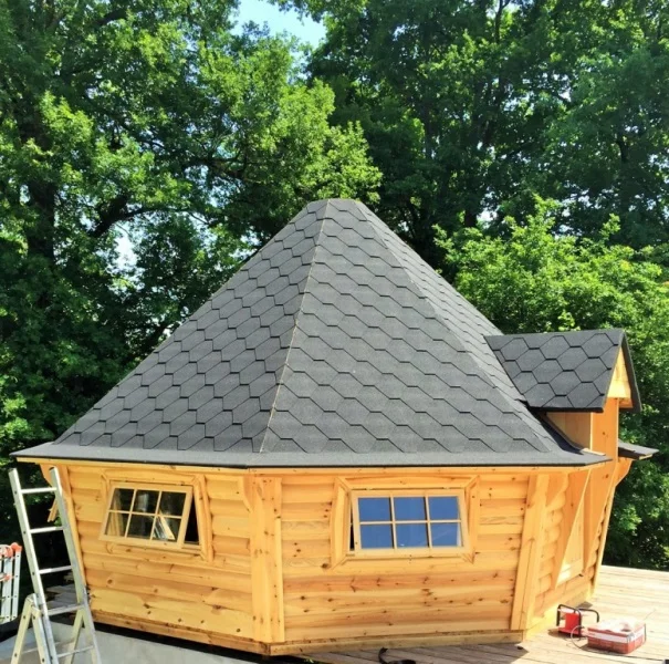 
Luxury Prefab Wooden Grill kota 