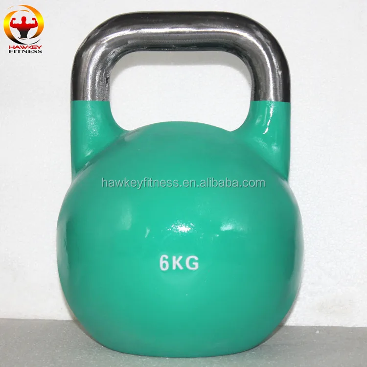 Rizhao Wholesale Weight Lifting Custom Colored Competition Kettlebells