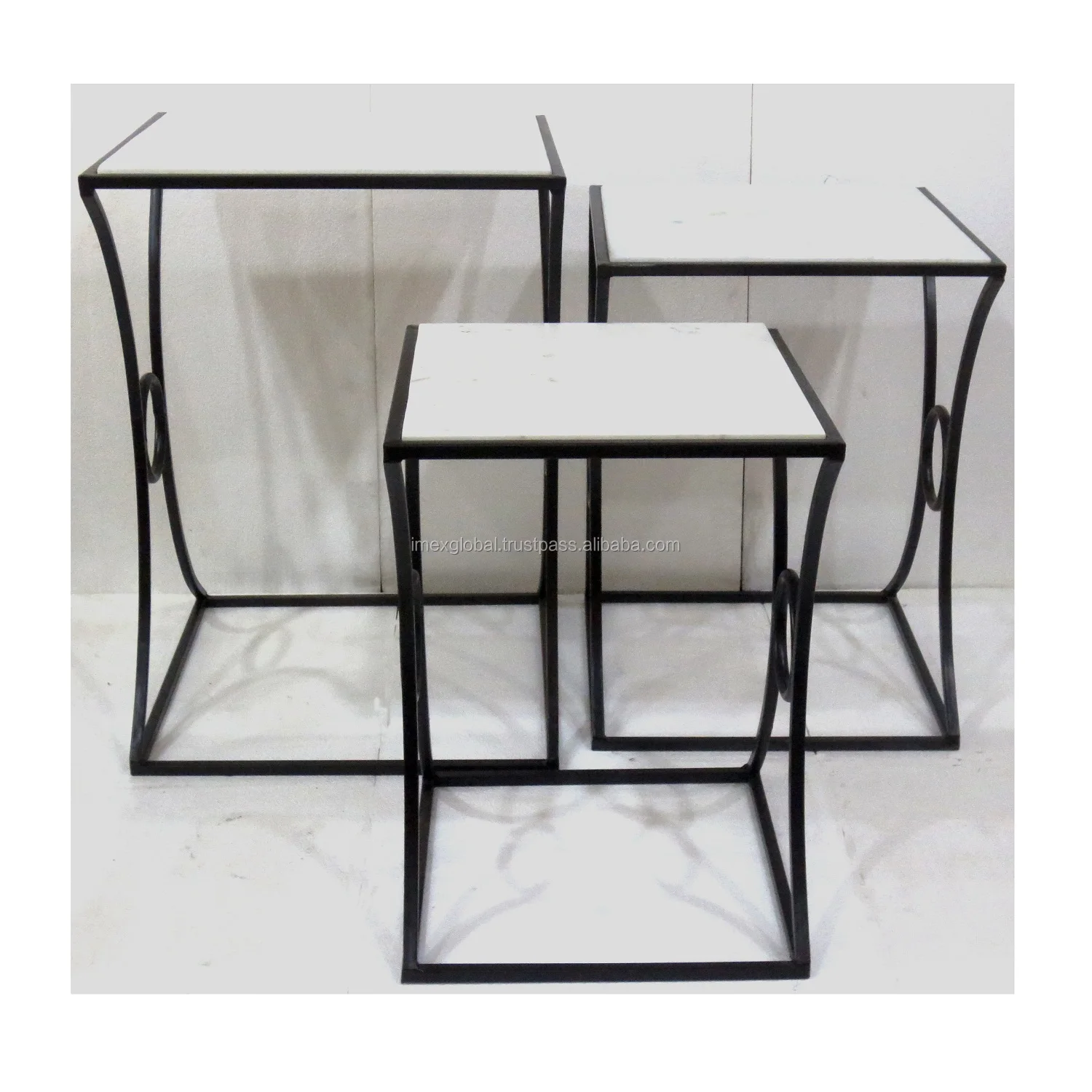 Solid Wrought Iron Round Coffee Table High Quality And Best Manufacturing In Whole Sale Price