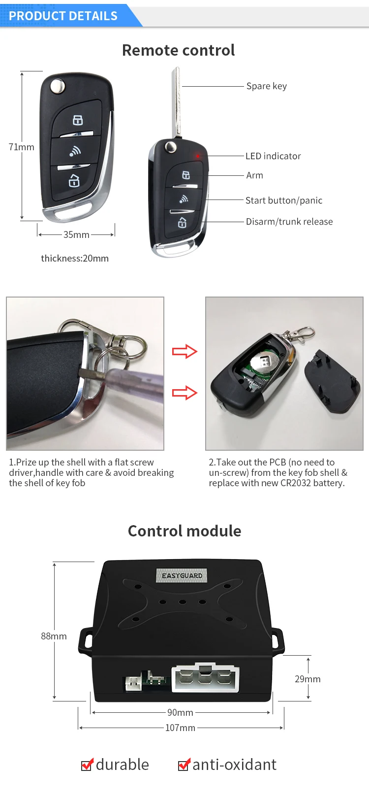 Démarreur à Distance Autostart Ne Fonctionne Plus Système De Démarrage Automatique Avec Alarme,Pour L'ouverture Sans Clé  (pke),Bouton-poussoir,Système De Verrouillage Central Pour L'ouverture Sans  Clé - Buy Alarme De Voiture,Démarreur À Distance,Démarrage Par  Bouton-poussoir Product on Alibaba.com