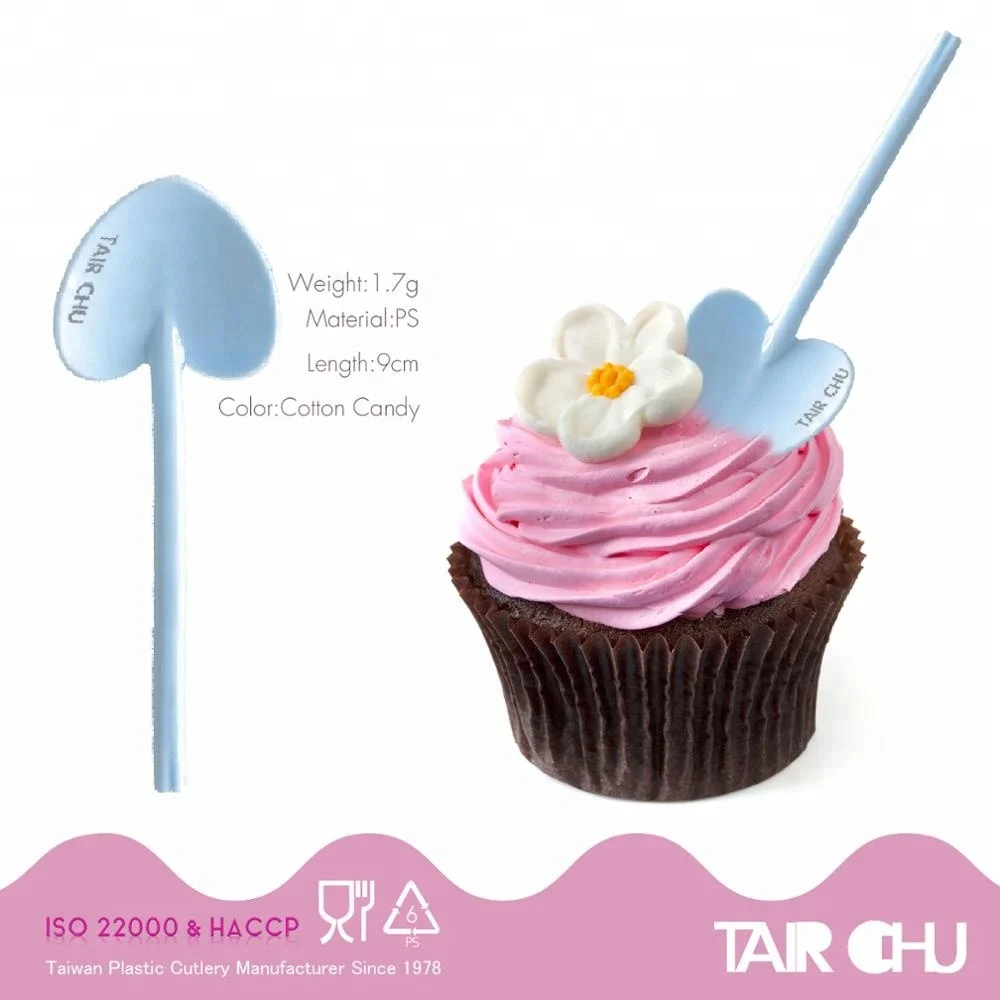 
Made in Taiwan ISO22000 & HACCP Certified Plastic Dessert Cake Spoon 