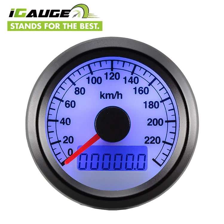 High Accuracy Easy Installation 220 Kmh Speedometer For Motorcycle