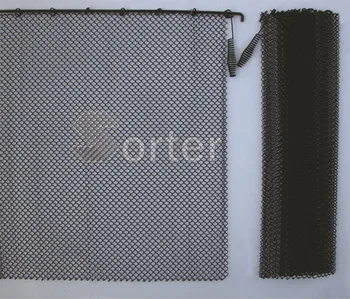 Black Steel Eco Friendly Fireproof Wire Mesh Fireplace Mesh Buy