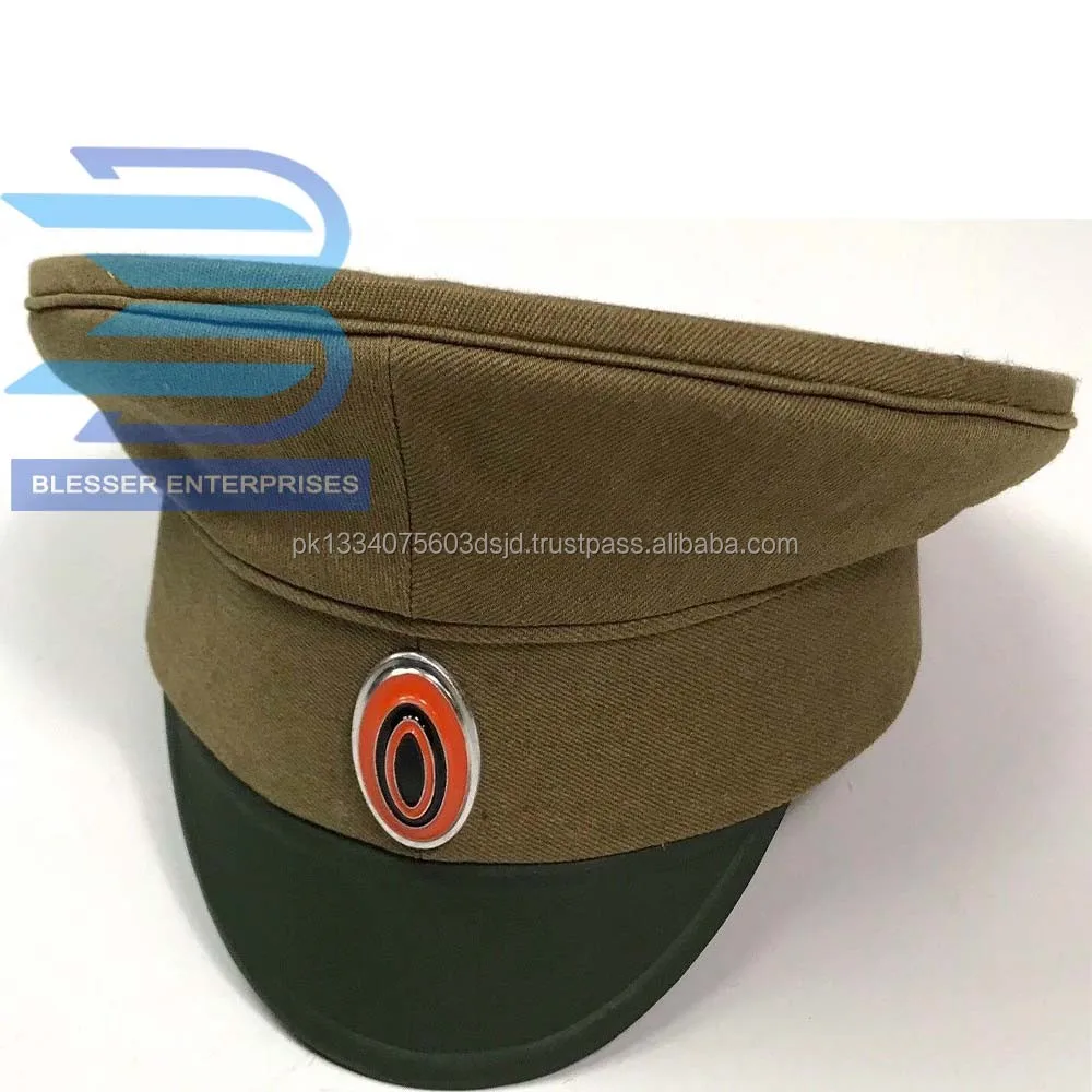 安いカスタムミリタリーバッジハットとユニフォーム第二次世界大戦ロシアパターン1914 Cotton Field Hat(furajka) - Buy  良質制服帽子役員帽子軍制服警察官ピークドハット/高品質軍用帽子/軍役員帽子,カスタマイズされた将校帽子ホット販売ウールと ...