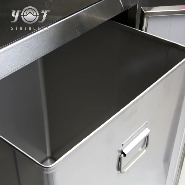 
Custom 3 Compartment Public Waste Bins Dustbin 