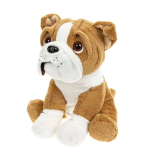 stuffed english bulldog toy