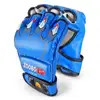 MMA Gloves Grappling Martial Arts Sparring Punching Bag Cage Fighting Maya Hide Leather Mitts Combat Training