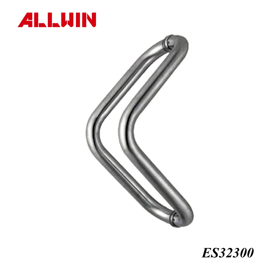 Stainless Steel Elbow Style Glass Door Pull Handle