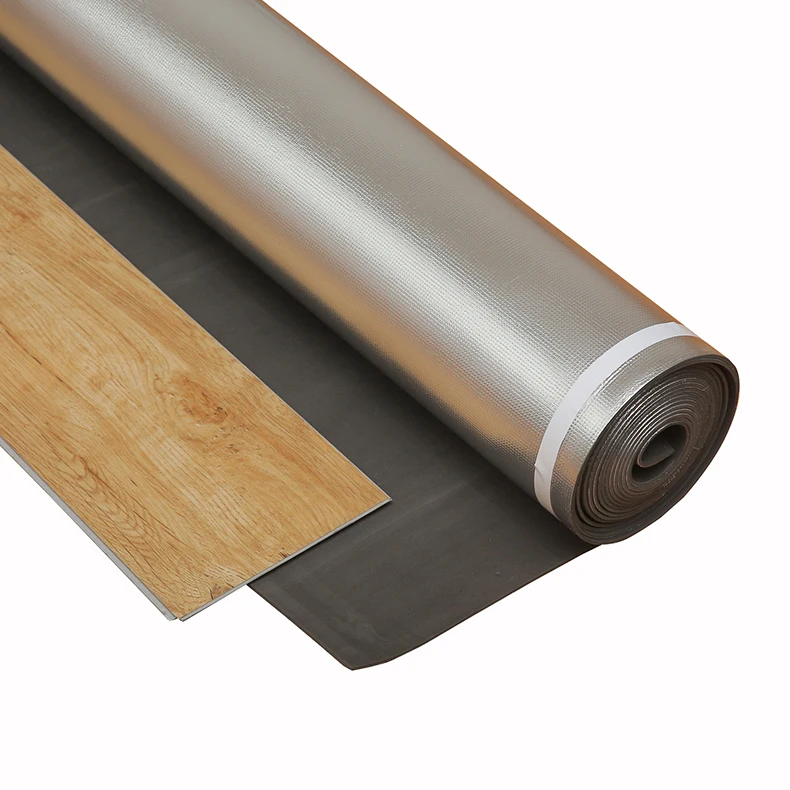 For Wholesales Soundproof Eva Waterproof Wood Laminate Flooring Underlay With Aluminum Film