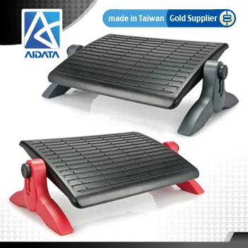 Office Lock in Position Adjustable Ergo Rubber paded Foot Rest
